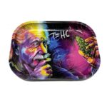 Albert Einstein Formula in Getting High THC Rolling Tray