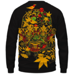 420 Art Mahatma Ganja Gandhi Dope Marijuana Crewneck Sweatshirt