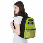 420 Clock with Spliff Trippy Colorful Patterns Cool Backpack