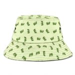 420 Marijuana Hand Sign Abstract Pattern Cool Bucket Hat