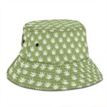 420 Marijuana Leaf All Over Print Design Cool Bucket Hat