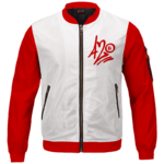 420 Percent Graffiti Minimalist Cannabis Bomber Jacket