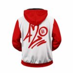 420 Percent Graffiti Minimalist Cannabis Zip Up Hoodie