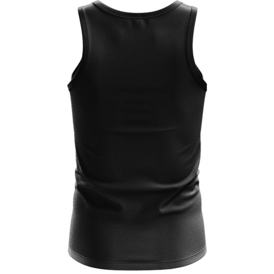 420 Wake And Bake Cannabis Kush Dope Black Simple Tank Top - back