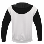 420 Wake And Bake Cannabis Kush Dope Cool White Hoodie -BACK