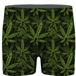 420 Weed Hemp Marijuana Pattern Awesome Men's Underwear