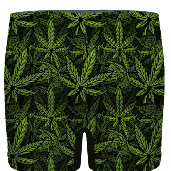 420 Weed Hemp Marijuana Pattern Awesome Men's Underwear