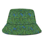 420 Weed Leaf Cartoon Art All Over Print Cool Bucket Hat