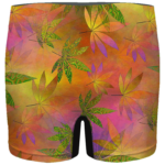 420 Weed Marijuana Colorful Artwork Dope Men's Boxer