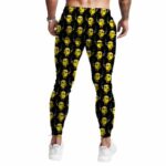Adventure Time Jake The Dog Smoking Blunt Pattern 420 Joggers