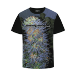 Alaskan Thunder Fuck Strain Cool Real Strain Close Up Portrait T-Shirt