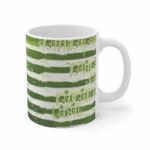 American Flag Weed Inspired Art Cool 420 Coffee Mug