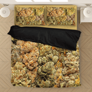 Assorted Collection Of Wonderful Weed Dope Bedding Set