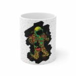 Astronaut High In Space Smoking Bong Stylish 420 Coffee Mug