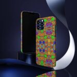 Awesome Mushroom And Flowers Doodle Marijuana iPhone 13 Case