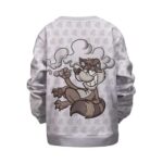 Awesome Raccoon With Mary Jane Spliff Kids Sweatshirt