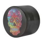 Awesome Trippy Vintage Skull Design Weed Grinder