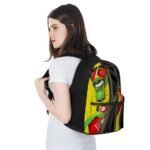 Rasta Man Awesome Paint Art Zion Colors Cool Hemp Rucksack
