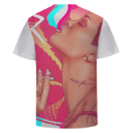 Bad Girl Rihanna Smoking Joint Trippy Marijuana T-Shirt