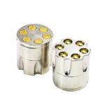Badass Revolver Gun Bullet Magazine Weed Kush Grinder