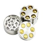 Badass Revolver Gun Bullet Magazine Weed Kush Grinder
