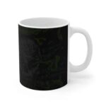 Badass Smoking Skull 420 Marijuana Design Ceramic Mug