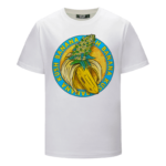 Banana Kush Marijuana Strain Awesome Logo White T-shirt
