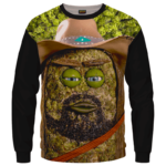 Billy Ray Cyrus Funny Nug Weed Cute Crewneck Sweater