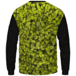 Billy Ray Cyrus Funny Nug Weed Cute Crewneck Sweater - Back Mockup