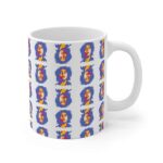 Bob Marley Head Pattern Design Cool 420 Weed Coffee Mug