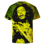 Bob Marley Singing Reggae Stoner Legend Awesome T-shirt
