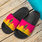 Budding Kush Joint Drip Pink Dope 420 Marijuana Slides Slippers