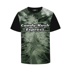 Candy Kush Express Strain Cool Real Strain Close Up Portrait T-Shirt