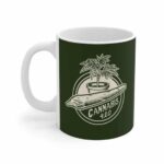 Cannabis 420 Time Weed Plant & Joint Logo Ceramic Mug