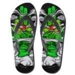 Cannabis Art Buddha's Hand Holding A Joint 420 Slippers