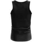 Cannabis Indica Herbal Medication Dope Art Black Tank Top - Back