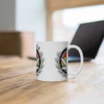 Cannabis Rastafari Color Marijuana Logo Dope Coffee Mug