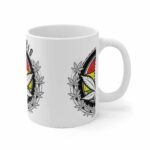 Cannabis Rastafari Color Marijuana Logo Dope Coffee Mug