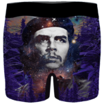 Che Guevara Cannabis Space Galaxy Farm Men's Underwear