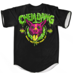 Chemdawg Strain Sativa Hybrid Indica Marijuana Baseball Jersey