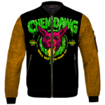 Chemdawg Strain Sativa Hybrid Indica Potent Marijuana Bomber Jacket