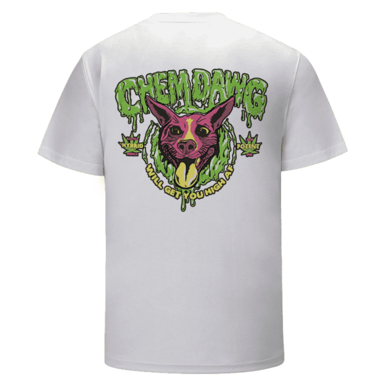 Chemdawg Strain Sativa Hybrid Indica Potent Marijuana T-shirt
