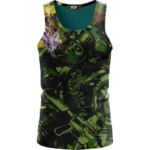 Chilling Out Soldier Smoking Marijuana Cool Awesome Tank Top