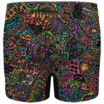 Colorful Marijuana Artwork 420 Weed Awesome Men's Boxer Brief