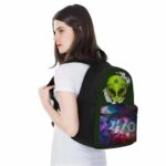 Cool Alien Smoking Weed Galaxy Design 420 Knapsack
