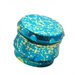 Cool Sky Green Paint Splash Art 420 Marijuana Herb Grinder
