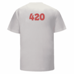 Cool Smoking Marijuana Bong Awesome 420 White T-shirt