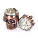 Crowned King Skull Head Design Badass 420 Weed Grinder
