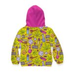 Cute 420 Weed Bong Cartoon Art Pattern Children Hoodie