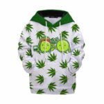 Cute Weed Dealer Best Buds Cartoon Art 420 Kids Hoodie
